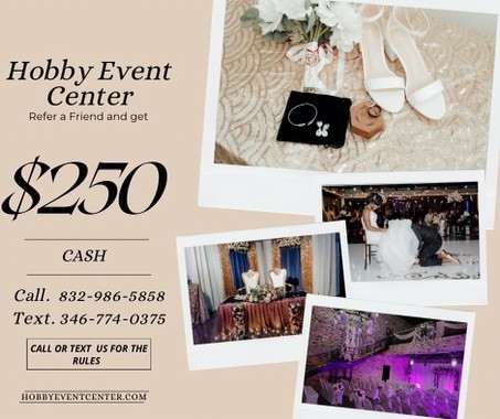hobby event center discount