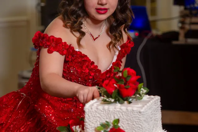 spring chateau quinceanera