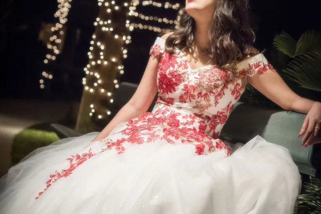spring chateau quinceanera