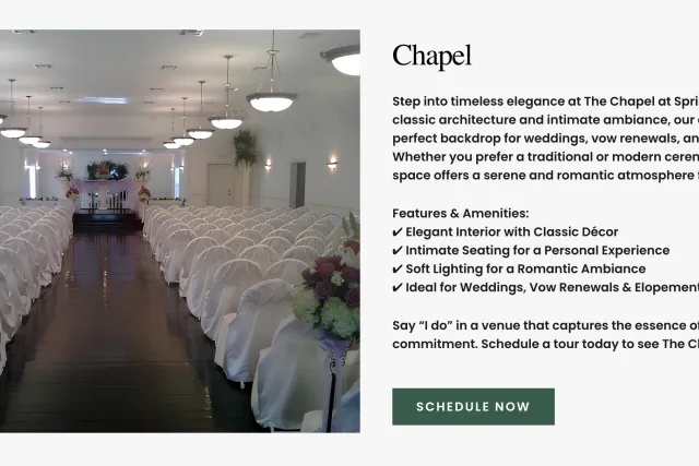 spring chateau chapel