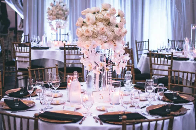 spring chateau table decor