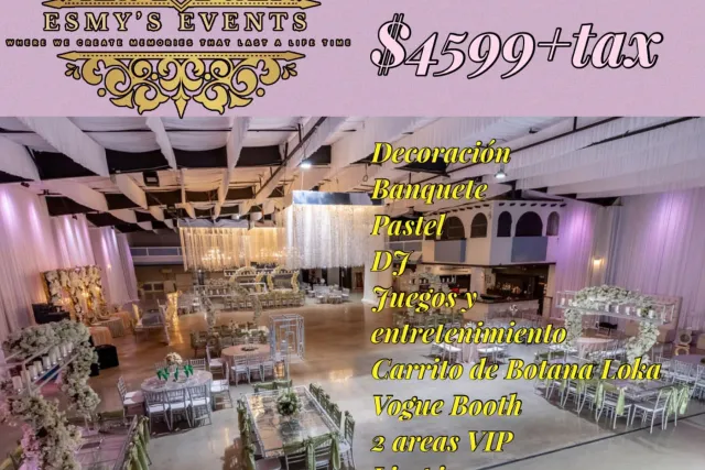 Esmys Events Reception Hall baby showers