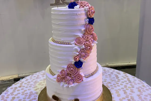 Moonlight Venue Conroe TX cake