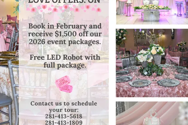 venezzia reception hall feb 2026 specials coupons discounts