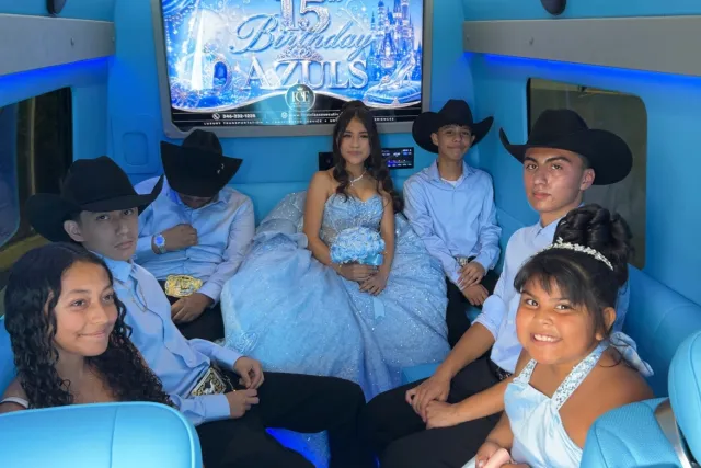 quinceanera party bus houston