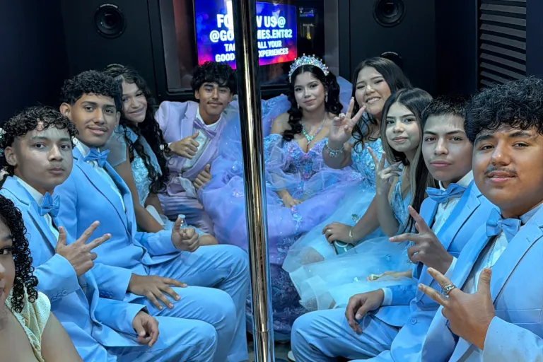quinceanera party bus houston