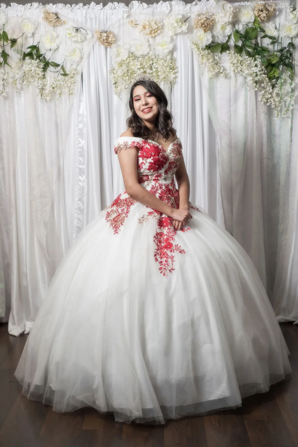 spring chateau quinceanera