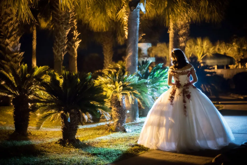 spring chateau quinceanera