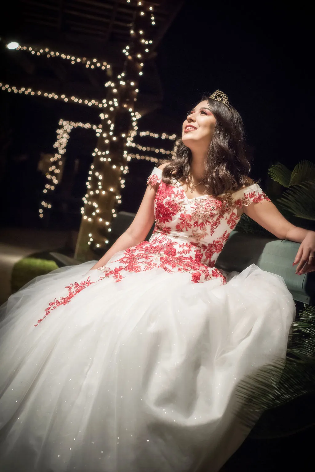 spring chateau quinceanera