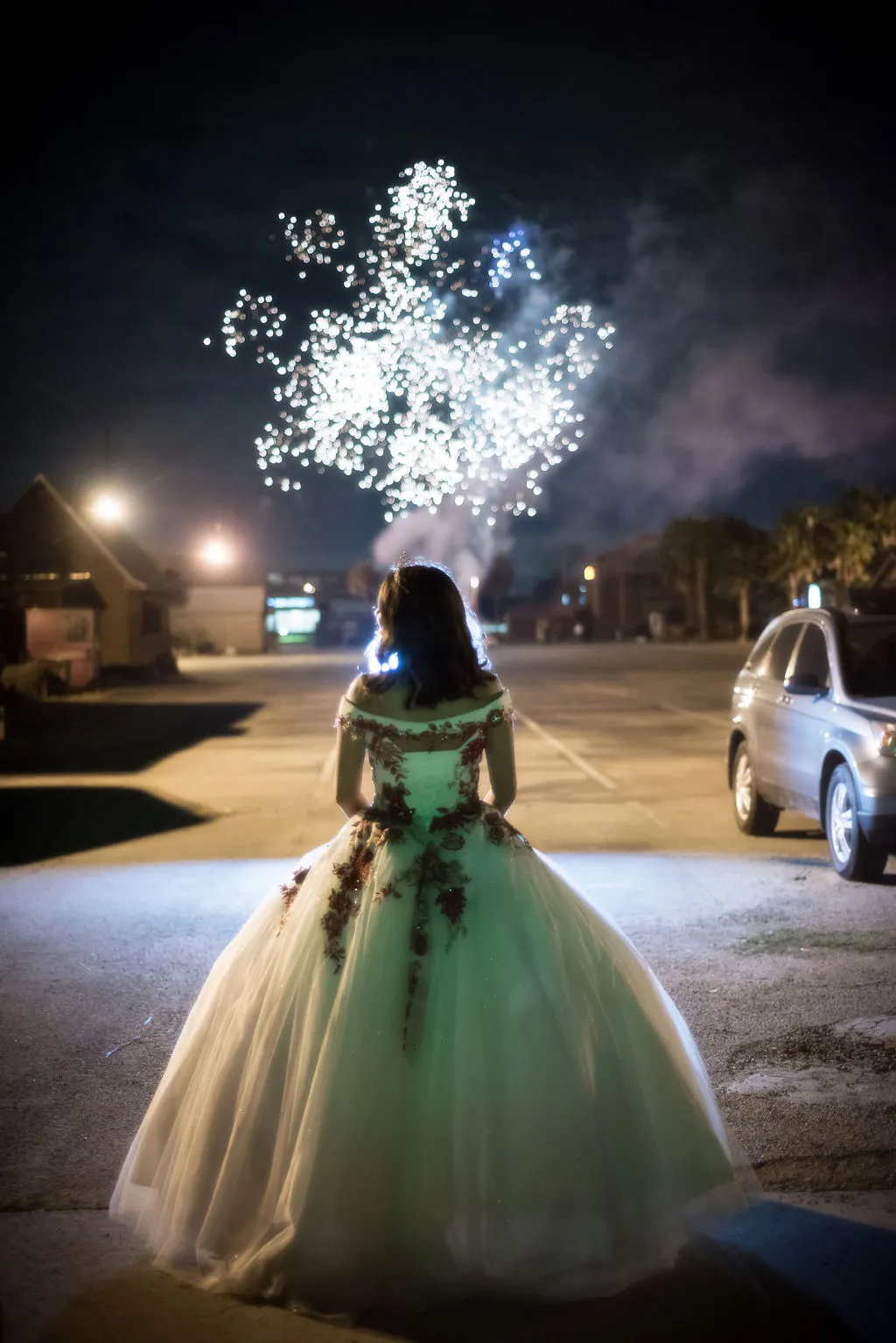 spring chateau quinceanera