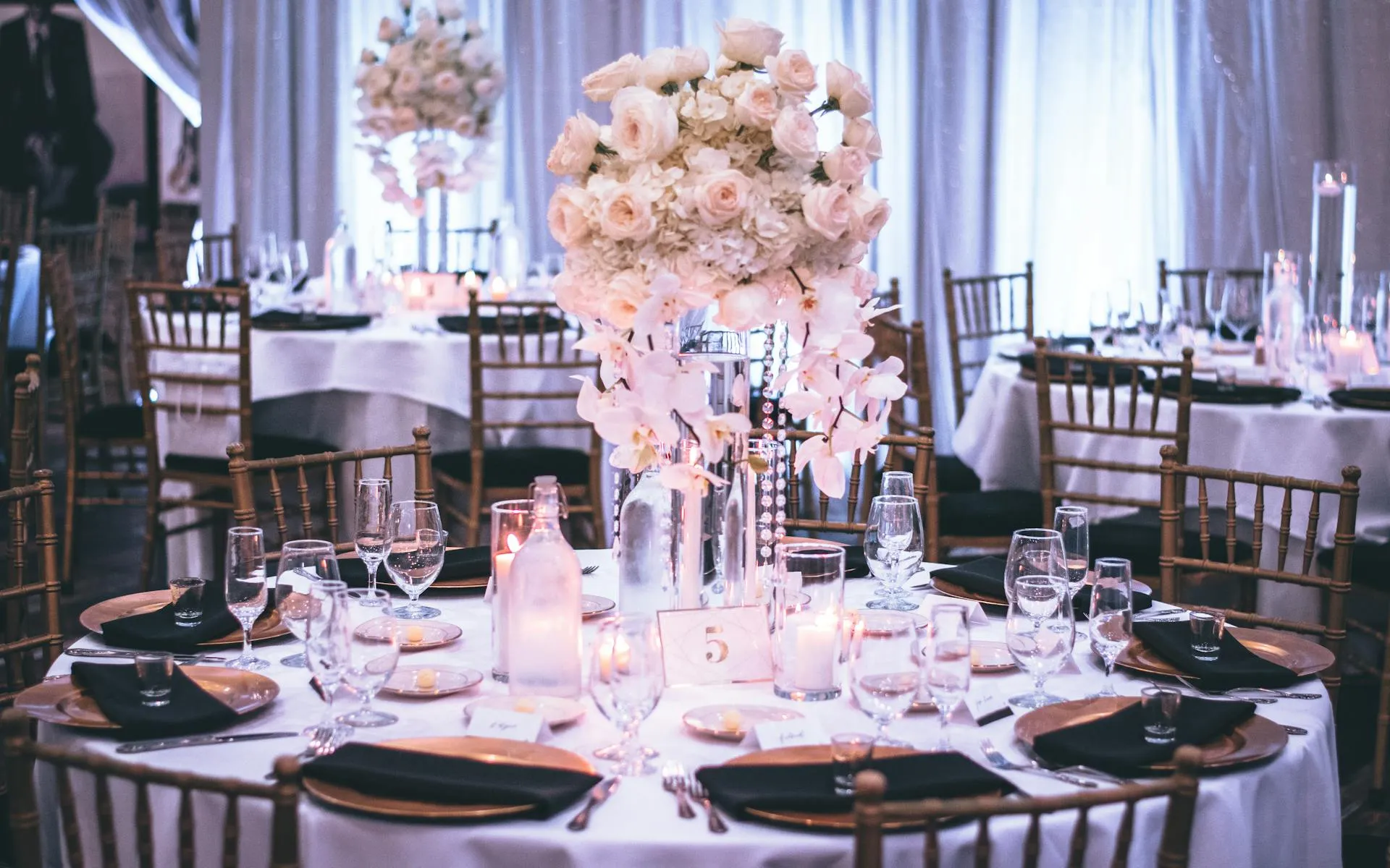 spring chateau table decor