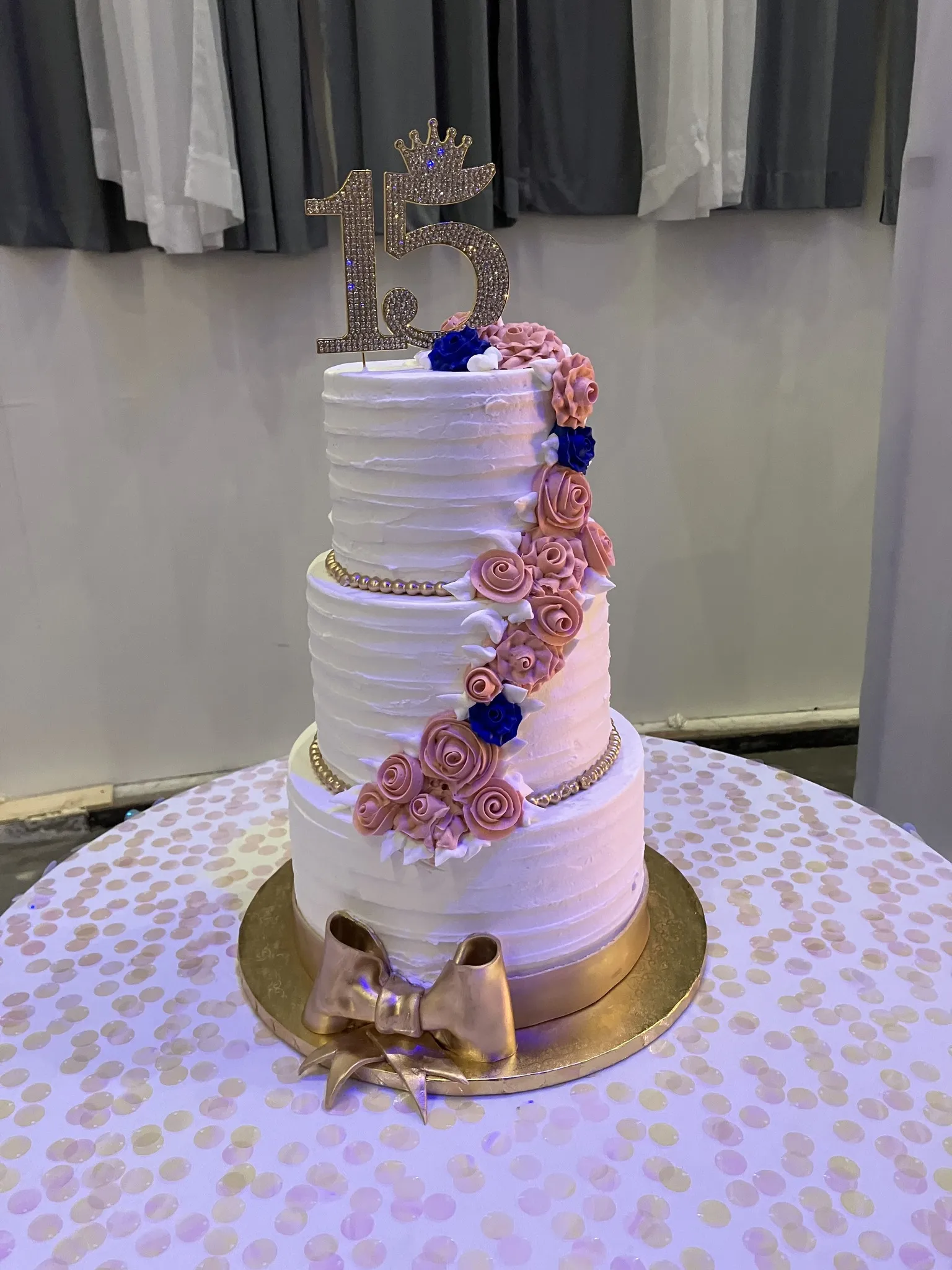 Moonlight Venue Conroe TX cake