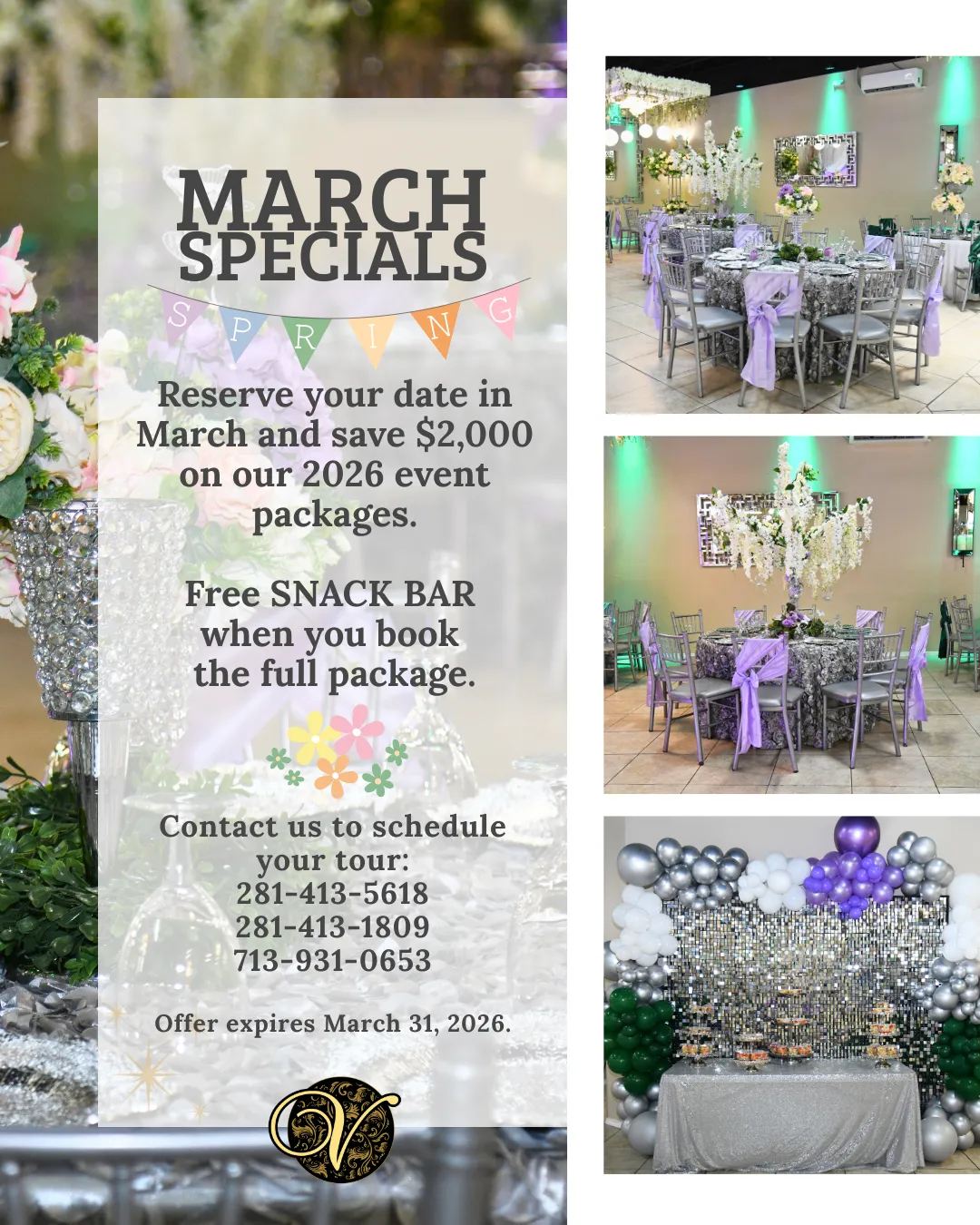 march specials