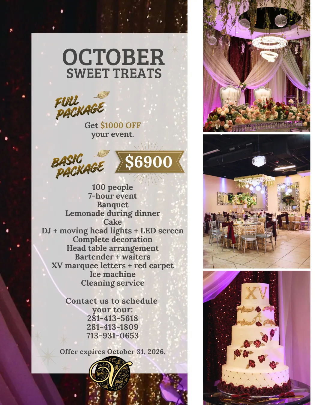 october specials